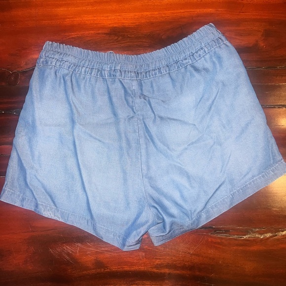 Splendid drawstring chambray shorts           Sz Small - Picture 4 of 6